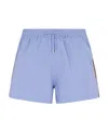Paul Smith Stripe-trim Swim Shorts In Blue