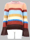Paul Smith Striped Alpaca-wool Blend Sweater In Multicolor