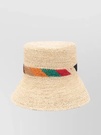 PAUL SMITH STRIPED ARTIST SUN HAT
