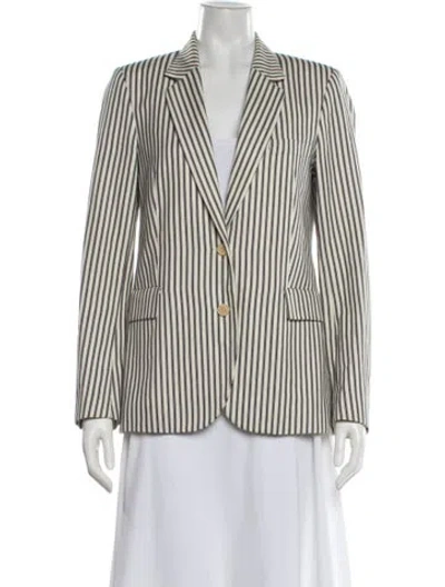 Pre-owned Paul Smith Striped Blazer In Neutrals