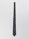 Paul Smith Striped Contrast Tie Pointed Tip
