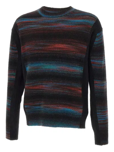 PAUL SMITH STRIPED CREW-NECK SWEATER