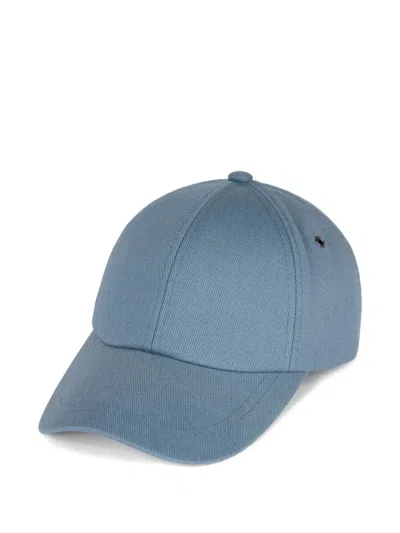 Paul Smith Striped-detail Baseball Cap In Blue