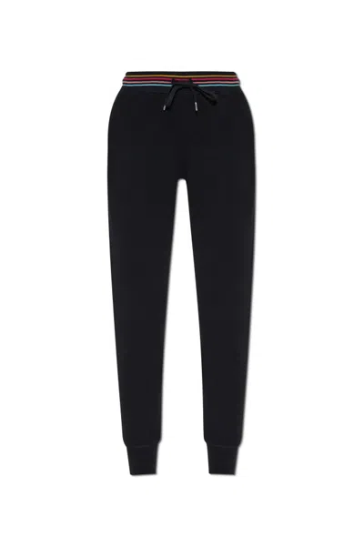 Paul Smith Striped Elastic Waist Sweatpants