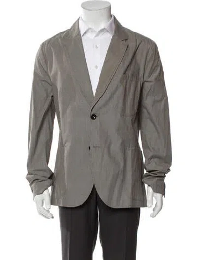 Pre-owned Paul Smith Striped Jacket W/ Tags In Gray