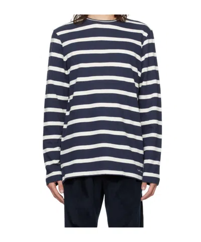 Paul Smith Striped Knitted Jumper In Black