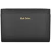 Paul Smith Black Signature Stripe Balloon Print Card Holder In Black