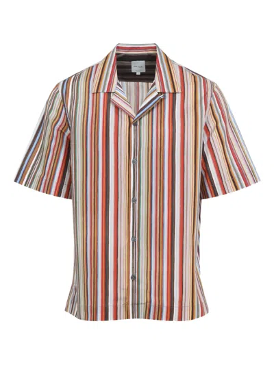 PAUL SMITH STRIPED-PATTERN SHIRT