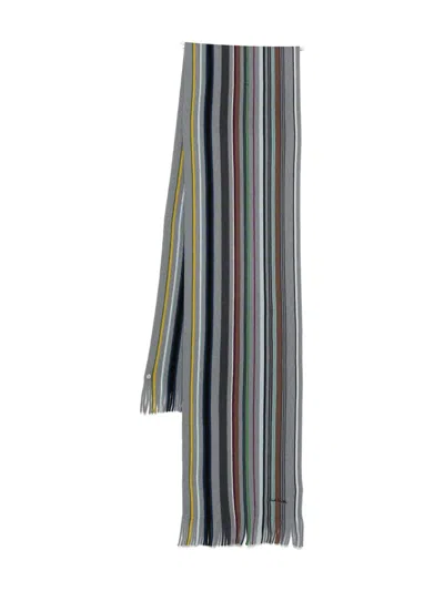 PAUL SMITH STRIPED SCARF