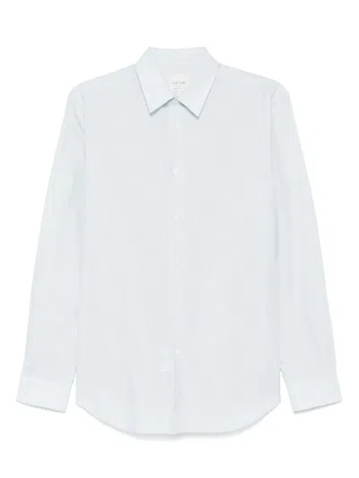 Paul Smith Striped Shirt In Green
