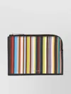 Paul Smith Men's Signature Stripe Zipper Wallet | Size Uni | M1a Color 7429 Color Ksigst In Multi