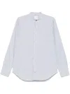 PAUL SMITH STRIPED STAND-COLLAR SHIRT