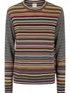 Paul Smith Womens Knitted Sweater Crewneck In Black