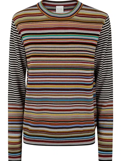 PAUL SMITH STRIPED SWEATSHIRT