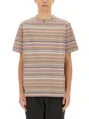 Paul Smith 'signature Stripe' Cotton T-shirt Multicolour
