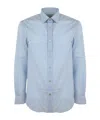 Shop Paul Smith Striped Tailored Shirt In Blue