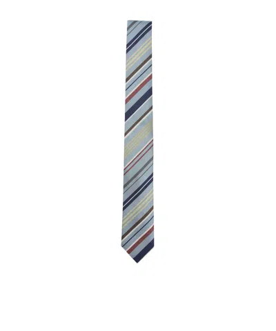 Paul Smith Striped Tie In Multi