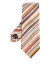 Paul Smith Striped Tie In Multi