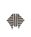 Paul Smith Striped Triangle Scarf In Multi