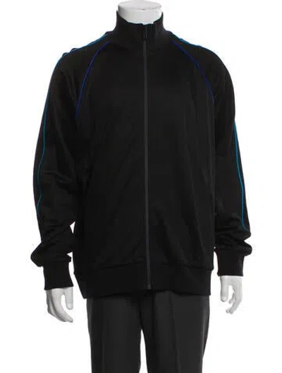 Pre-owned Paul Smith Striped Windbreaker In Black