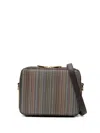 Paul Smith Women Signature Stripe Crossbody Bag In Brown