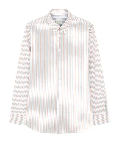 PAUL SMITH STRIPED-PATTERN SHIRT
