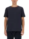 Paul Smith Blue Cotton T-shirt