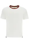 Paul Smith Bed  Striped Ribbed In White