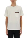 Paul Smith Stripes Logo Pocket T-shirt