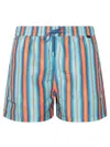 Paul Smith Stripes Organge/blue Boxer Swim Shorts