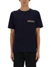 Paul Smith 'signature Stripe' Pocket T-shirt