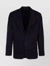 Paul Smith Structured Notch Lapel Jacket In Blue