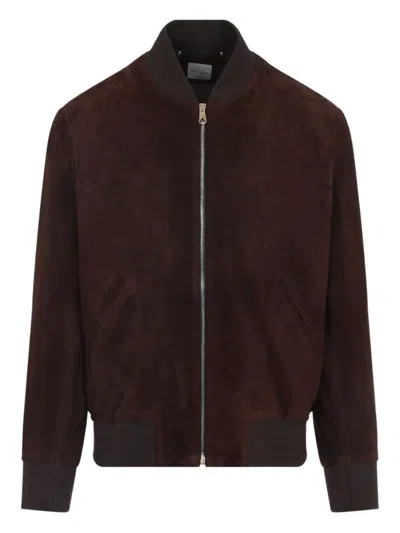 Paul Smith Suede Bomber Jacket