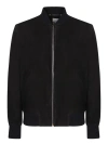 PAUL SMITH SUEDE LEATHER BOMBER JACKET