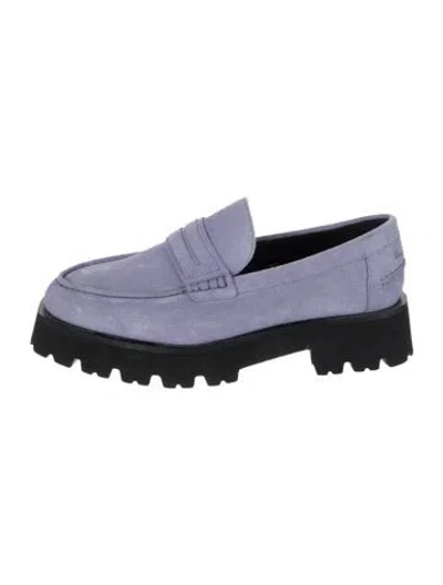 Pre-owned Paul Smith Suede Loafers In Blue