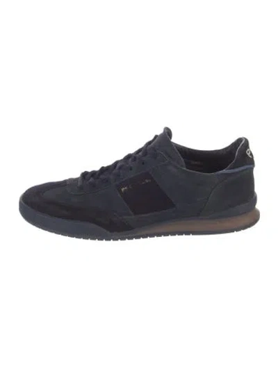 Pre-owned Paul Smith Suede Sneakers In Blue