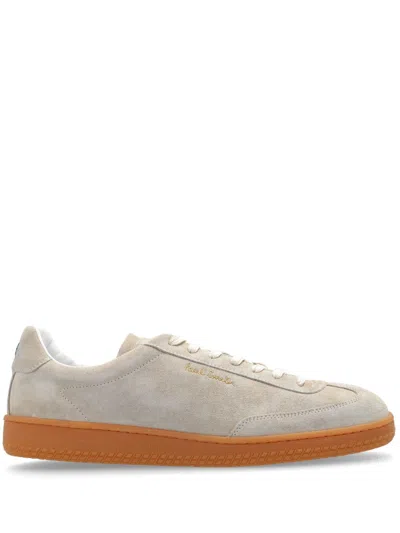 Paul Smith Suede Sneakers In Nude