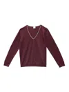 Paul Smith Pullover In Burgundy