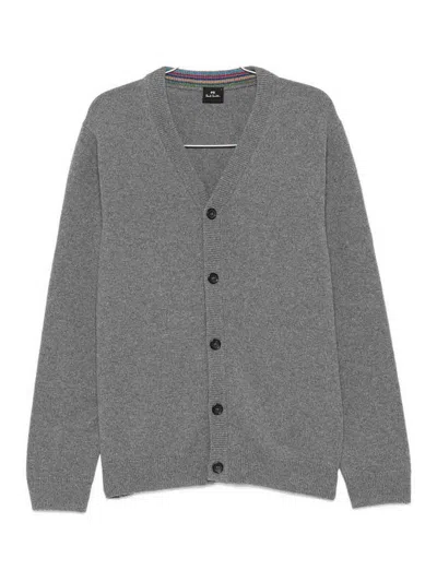 PAUL SMITH SUÉTER CUELLO REDONDO - GRIS