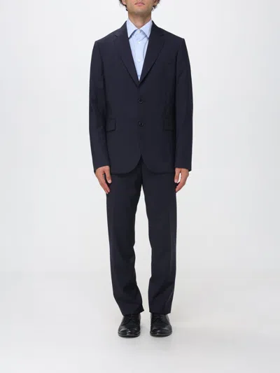 Paul Smith Suit Men Color Navy In Blue