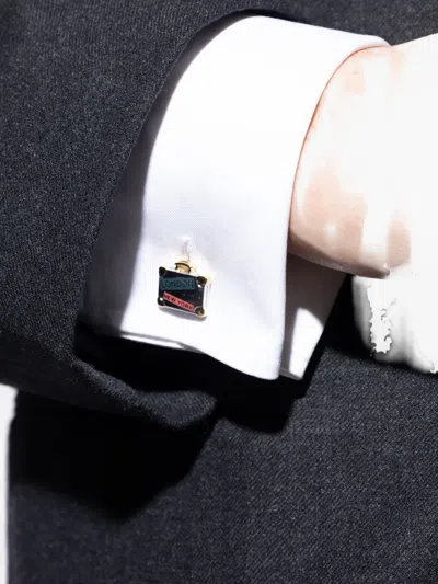 Paul Smith Suitcase Cufflinks In Brown