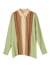 Paul Smith Summer Multiple Silk Shirt In Multi