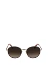Paul Smith Mabley 53mm Gradient Round Sunglasses In Brown