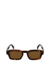 Paul Smith Latimer 49mm Small Modified Rectangular Sunglasses In Brown