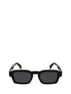 Paul Smith Latimer 49mm Small Modified Rectangular Sunglasses In Black
