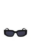 Paul Smith Kennet Geometric Sunglasses, 54mm In Black