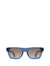 Paul Smith Morrel 54mm Gradient Rectangular Sunglasses In Blue