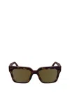 Paul Smith Kenton 52mm Rectangular Sunglasses In Brown