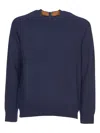 Paul Smith Merino Wool Lounge Sweater In Blue
