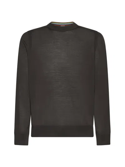 Paul Smith Sweater In Military Green